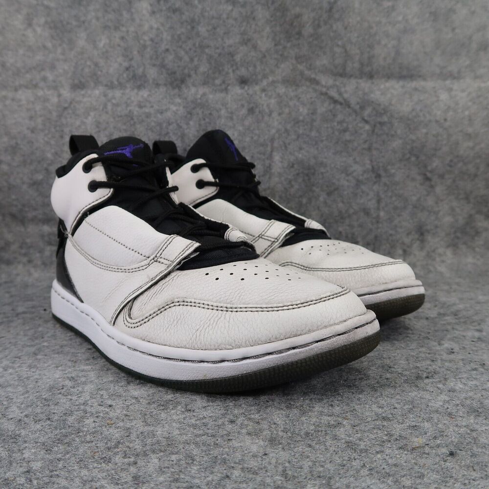 Jordan Sneaker Mens 8 Fadeaway Basketball Shoes Athletic Lifestyle White Concord